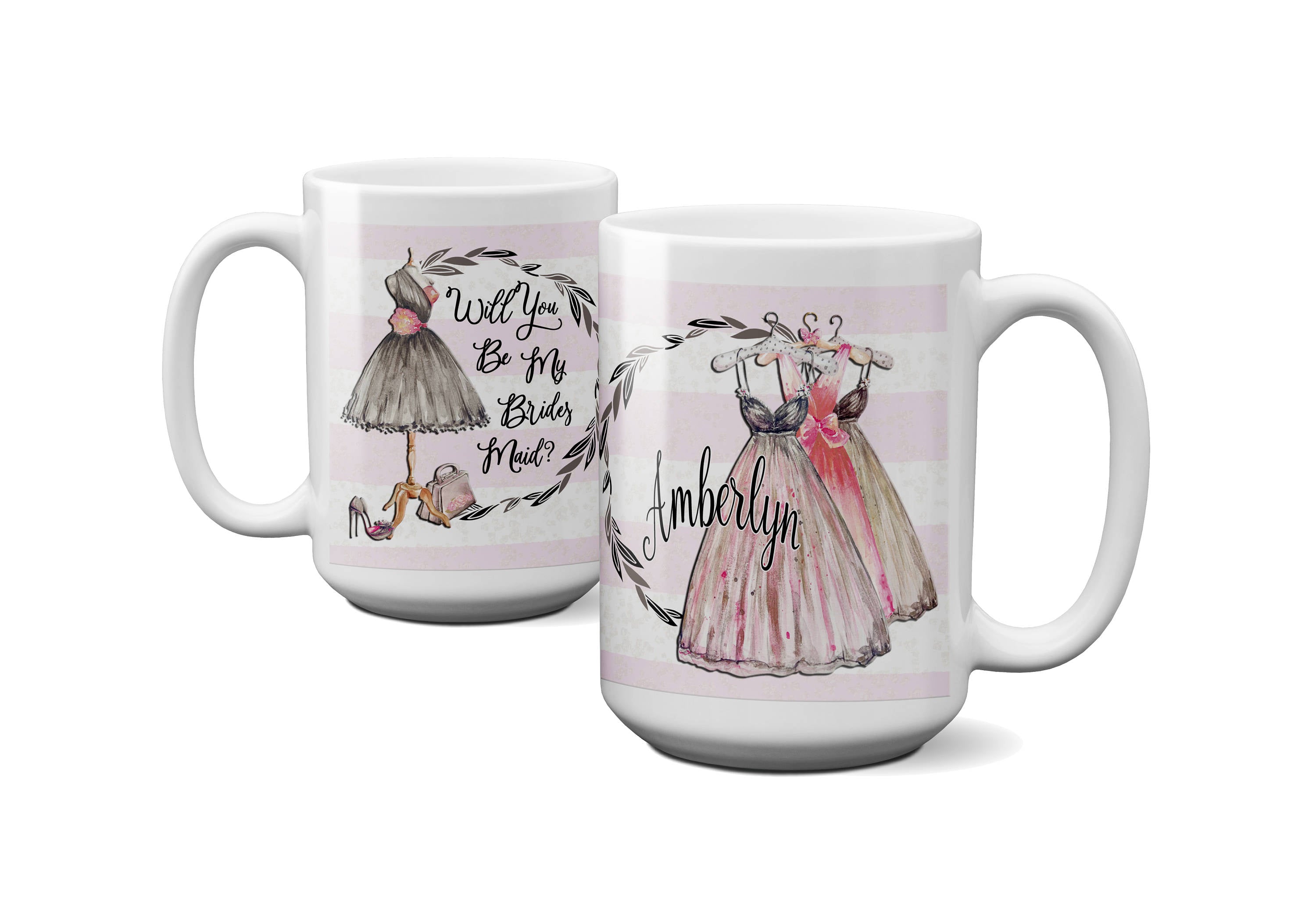 Personalized Will You be My Bridesmaid coffee mug | Retro Style Bridesmaid | Bridesmaid Proposal | Be my Bridesmaid | Gift for Bridesmaid