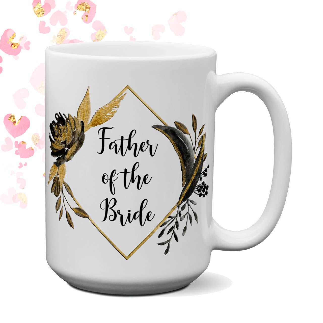 Personalized Parent Wedding Gift Thank You Set Wedding Frame Mother Father of the Bride Groom Mug Cup