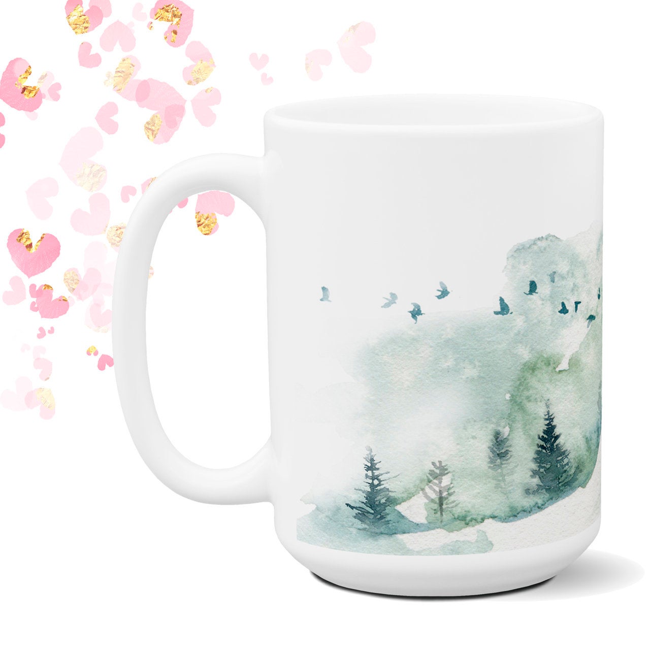 Camping Wilderness Coffee Mug Camper Coffee Cup Nature Lover Adventure Happy Camper Camping Mug