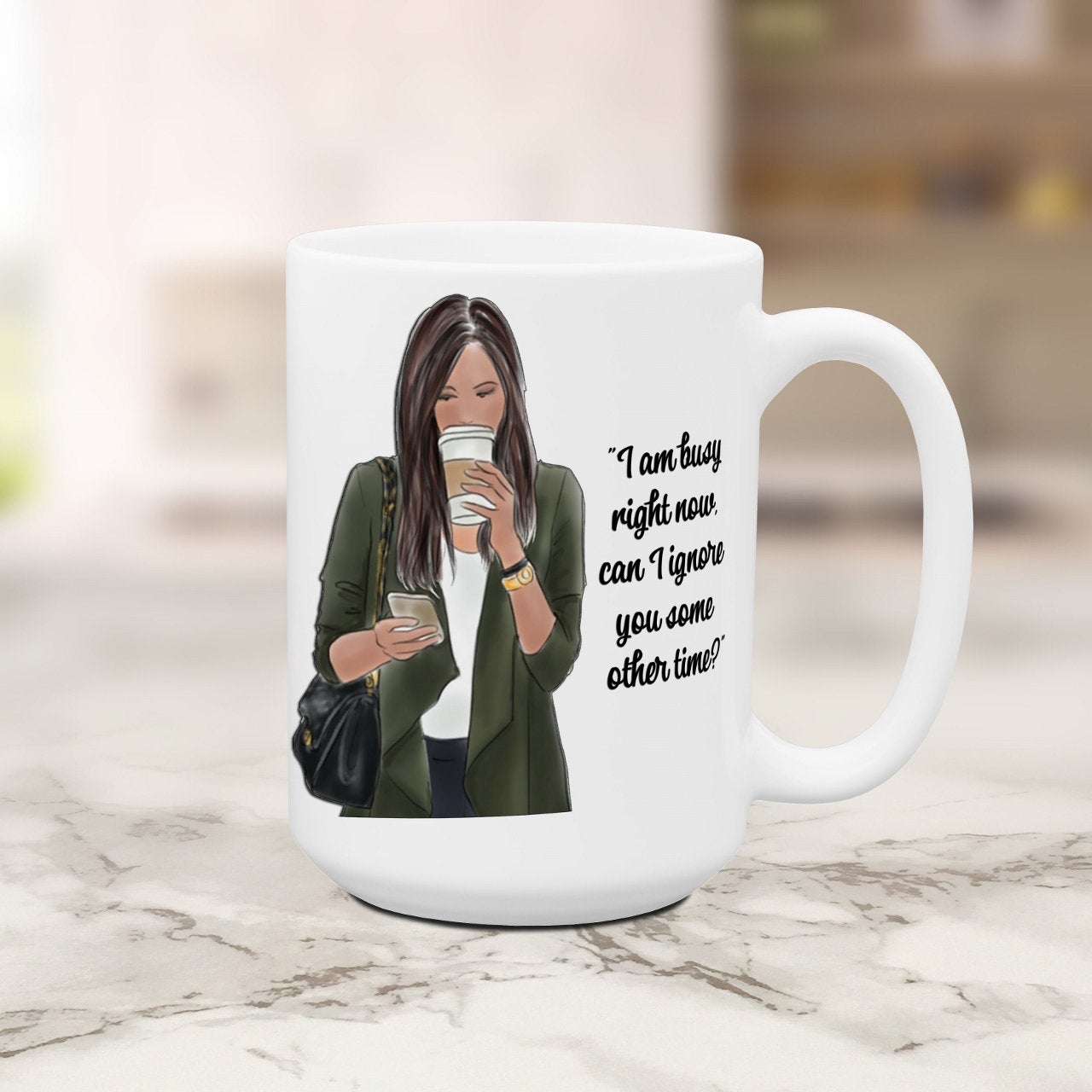 Office Humor Coffee Cup Co Worker Gift Can I Ignore You Some Other Time Gift for Her