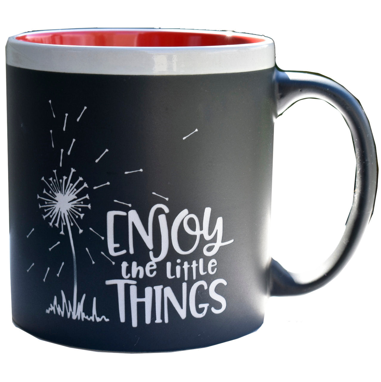 Dandelion Design Enjoy the Little Things 22 oz Coffee Mug Outdoor Lover Gift Camper Mug Camping Gift for Her