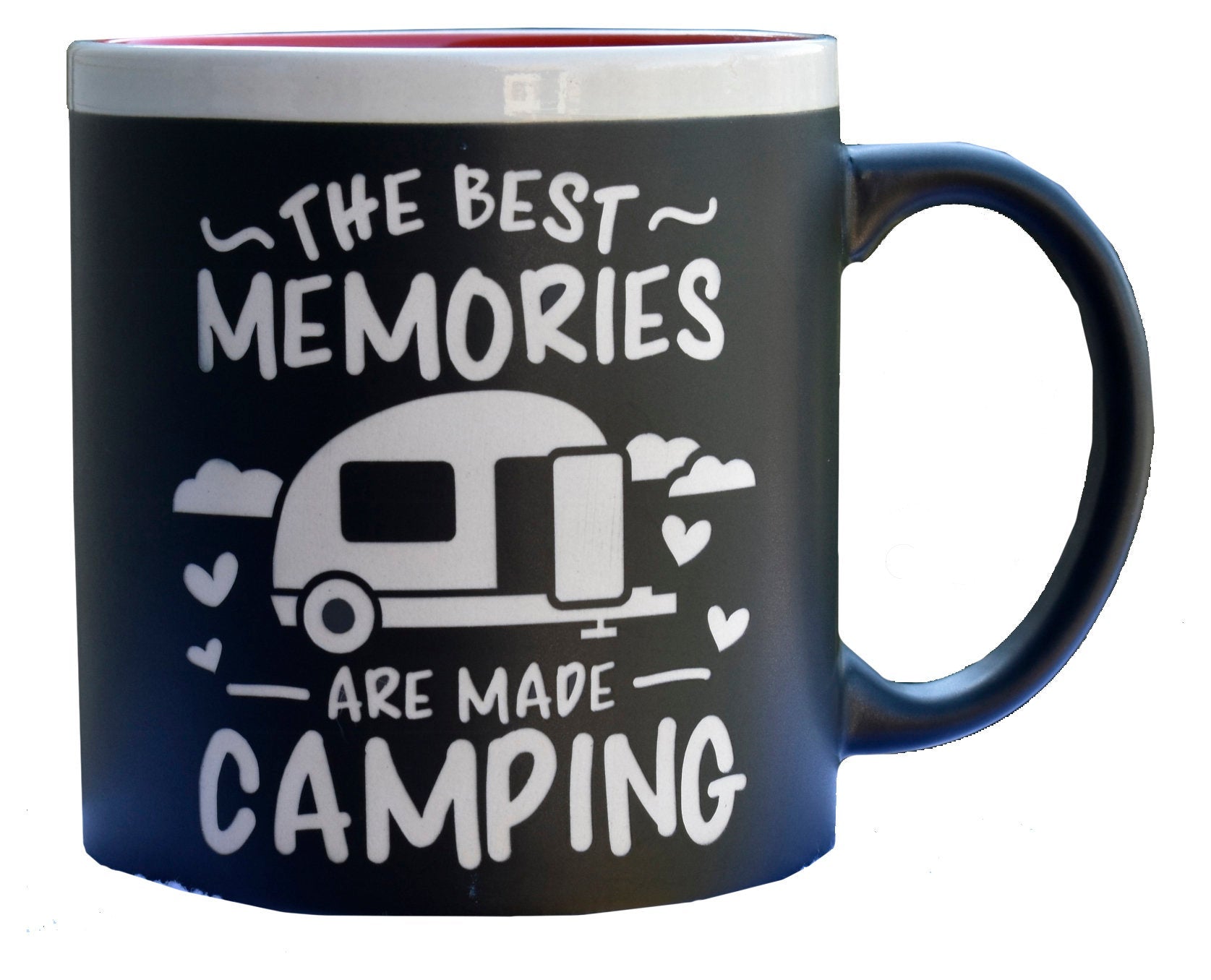 Jumbo Best Memories Camping Coffee Mug Outdoor Theme Camper Gift