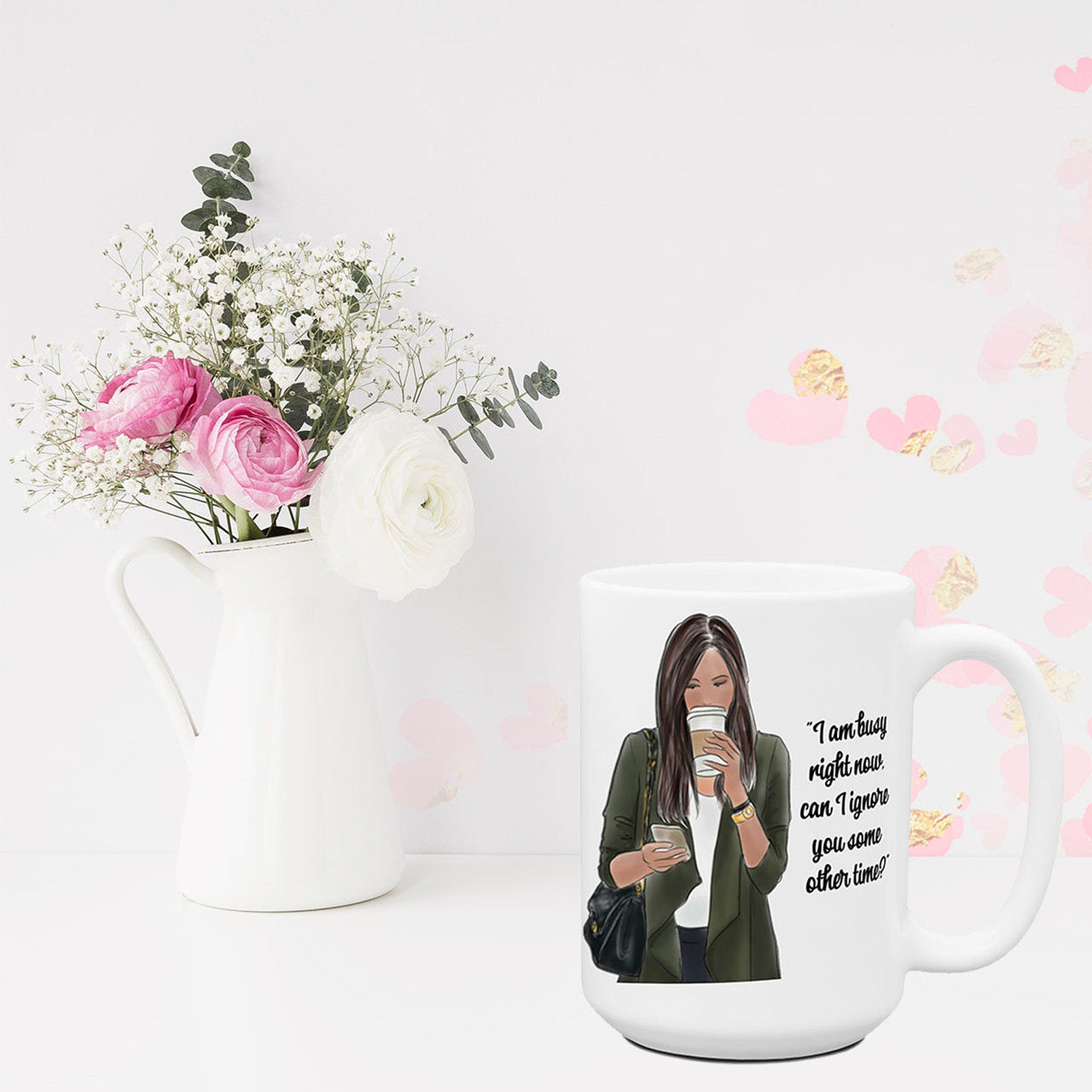 Office Humor Coffee Cup Co Worker Gift Can I Ignore You Some Other Time Gift for Her